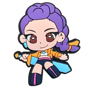 Rumi From KPop Demon Hunters Croc Charm